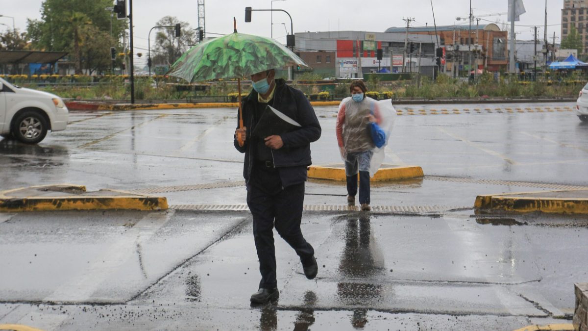 Lluvia En Santiago Conocido Meteor Logo Entreg Alarmante Pron Stico