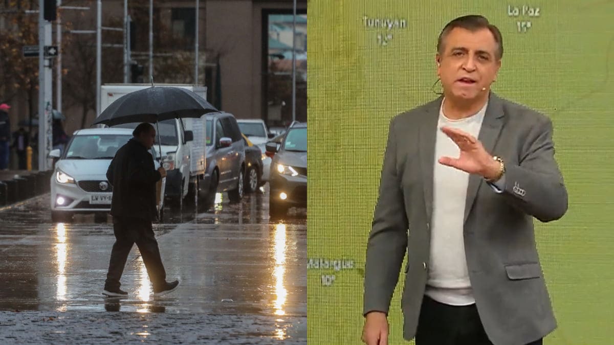 Lluvia en Santiago Iván Torres reveló qué días vuelven las