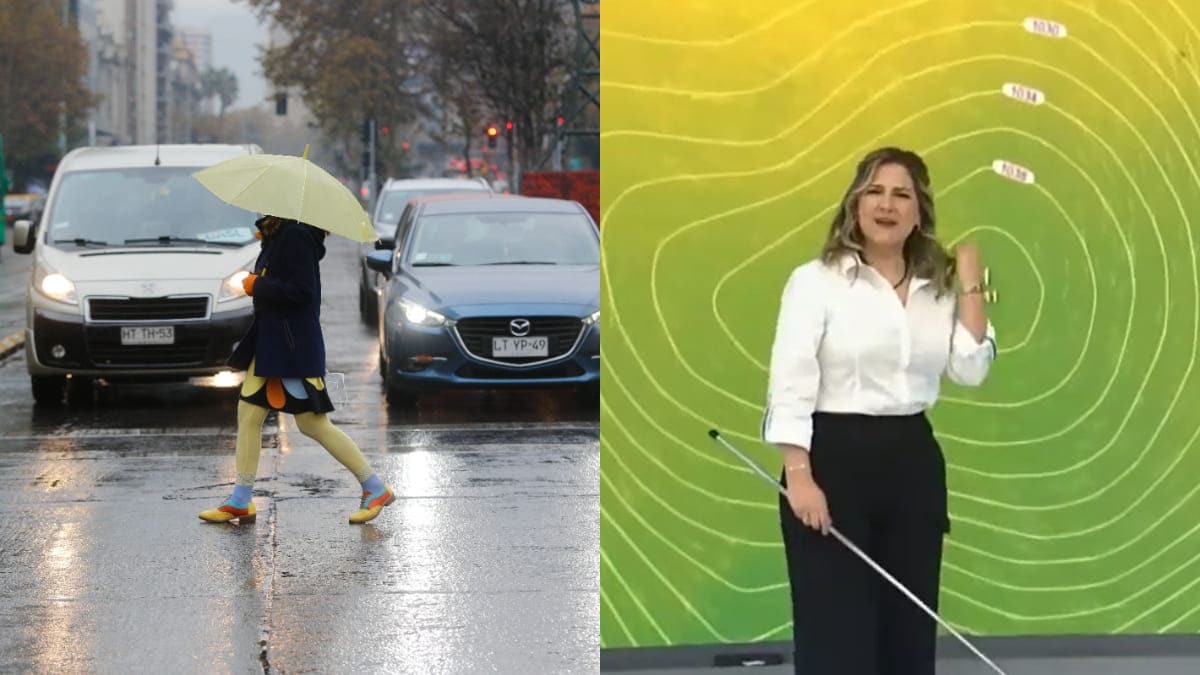 Lluvia y ola polar en Santiago en octubre Michelle Adam reveló si