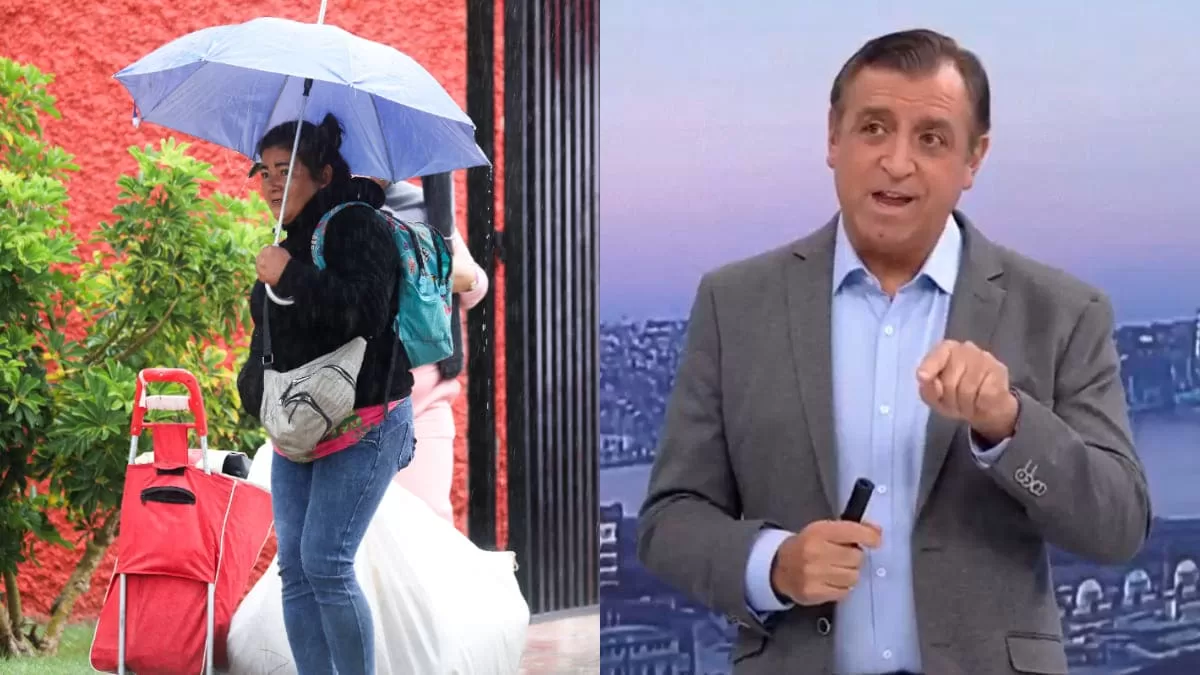 Lluvia y frío en Santiago Iván Torres reveló en TVN si volverá el agua