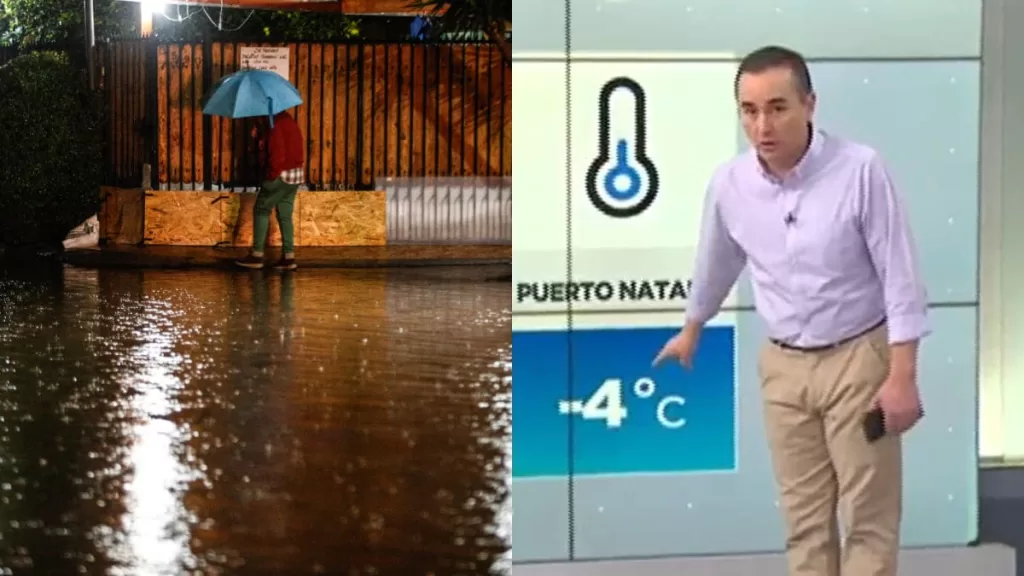 Lluvia y nieve en Santiago Iván Torres confirmó cuando regresará el