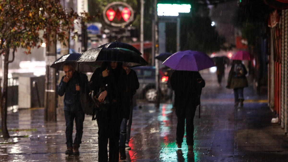 Lluvia En Santiago Y Ola Polar Meteored Confirma A Qu Hora Comienzan