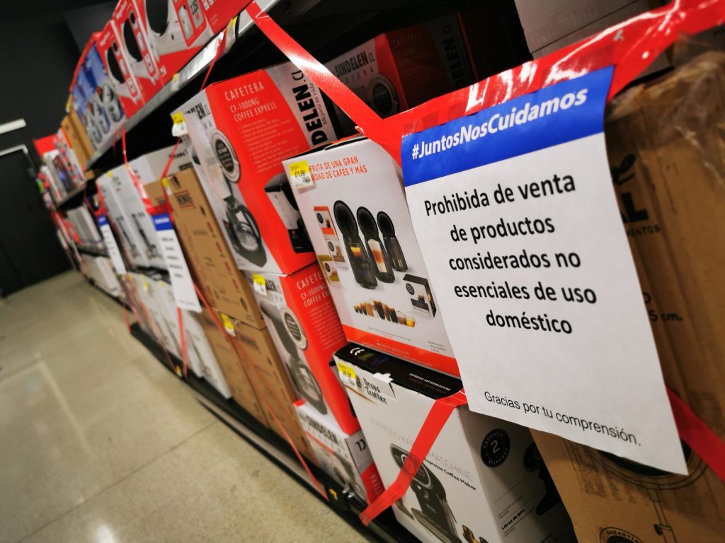 Bienes no esenciales: prohibición de venta de se levantará el 15 de abril