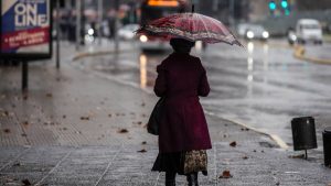 Lluvia En Santiago