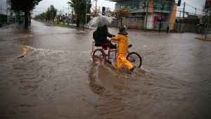 Lluvia En Santiago