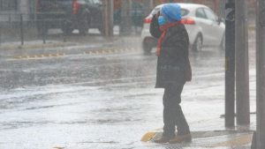 Lluvia En Santiago