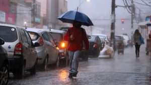 Lluvia En Santiago