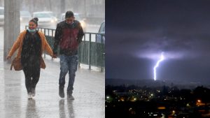 Lluvia En Santiago