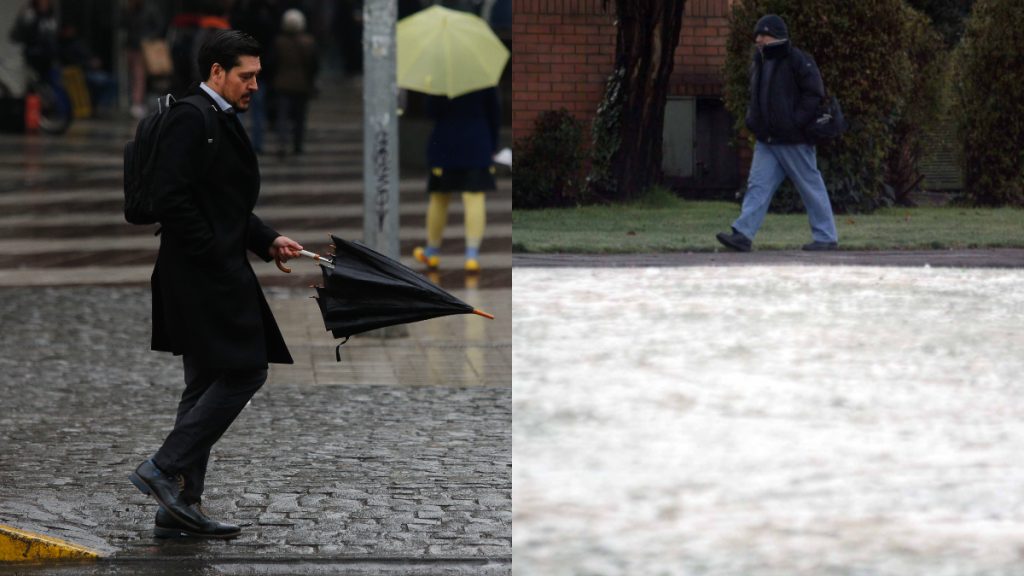 Lluvia En Santiago