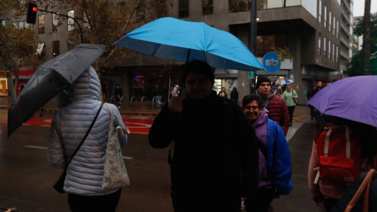 Lluvia En Santiago