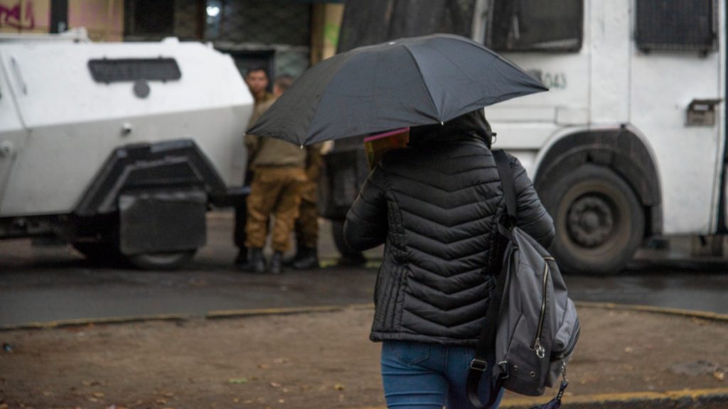 Lluvia En Santiago