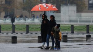 Lluvia En Santiago