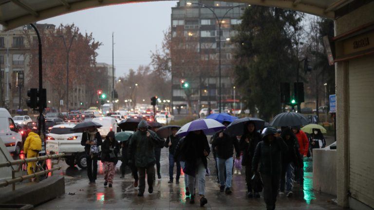 Lluvia En Santiago