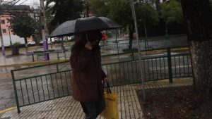 Lluvia En Santiago