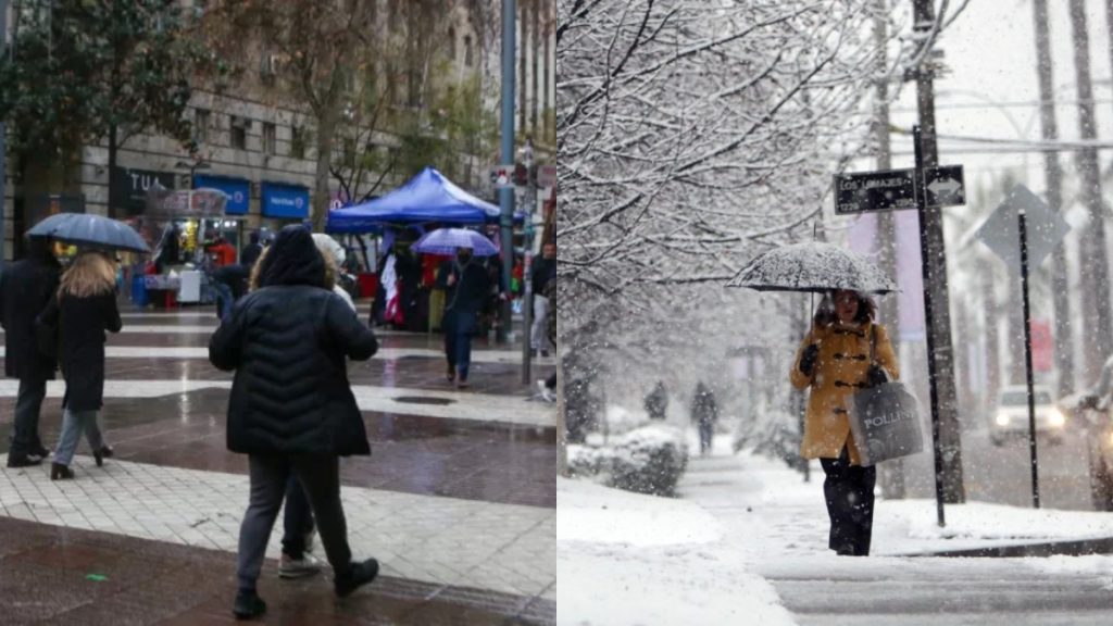 Lluvia En Santiago