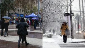 Lluvia En Santiago