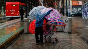 Lluvia En Santiago