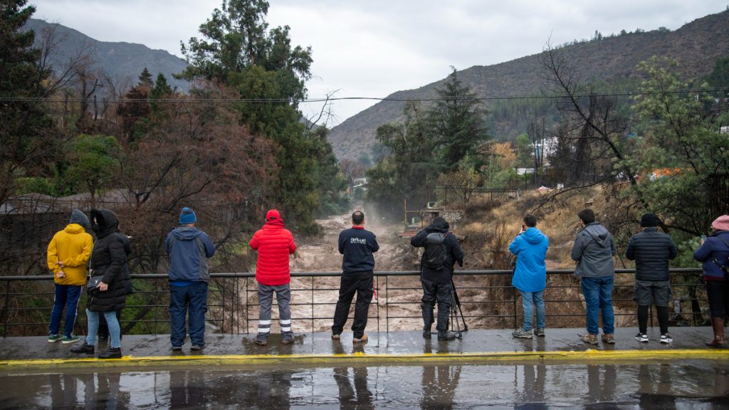 Lluvia En Santiago