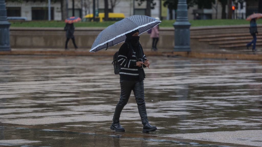 Lluvia En Santiago