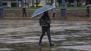 Lluvia En Santiago