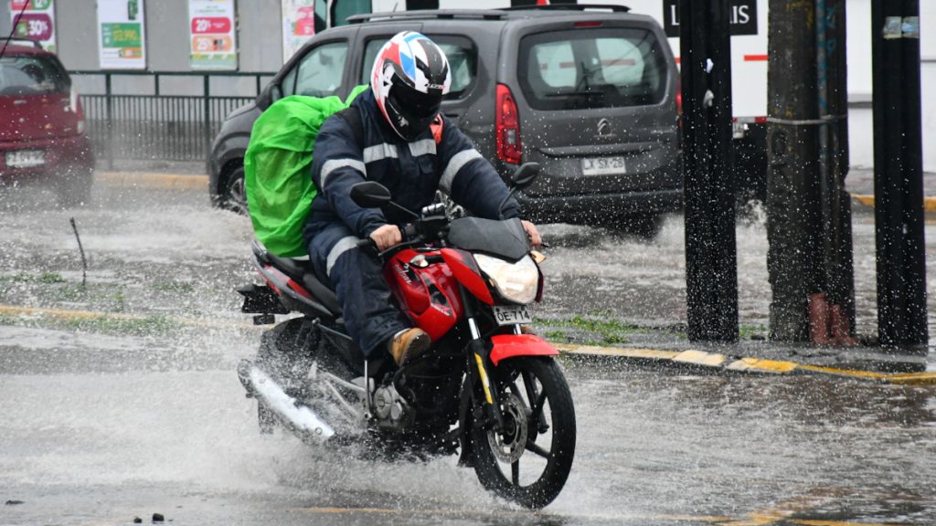 Lluvia En Santiago