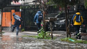 Lluvia En Santiago