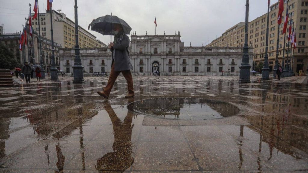 Lluvia En Santiago