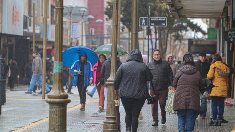 Lluvia En Santiago