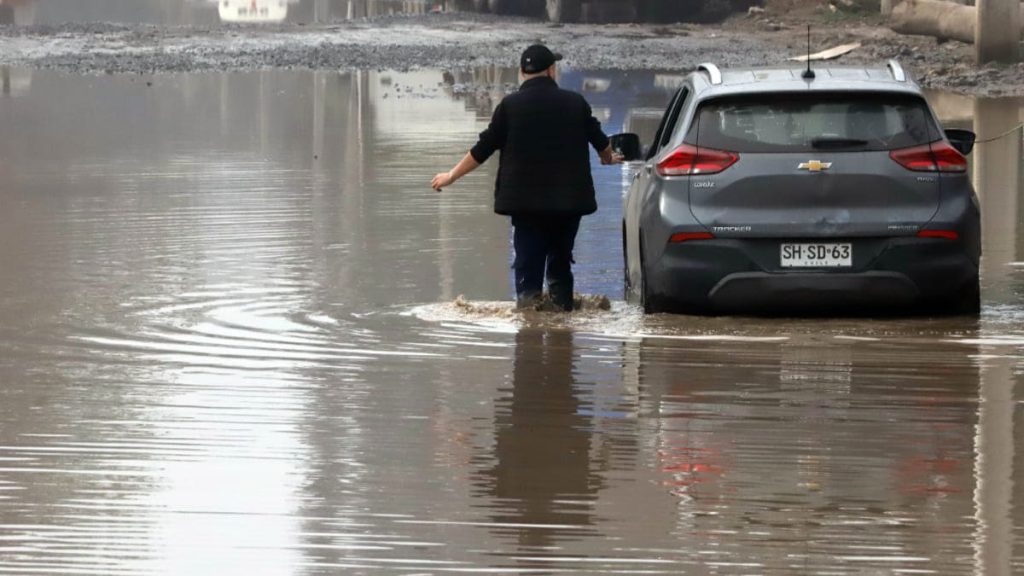 Lluvia En Santiago