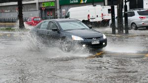 Lluvia En Santiago