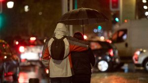 Lluvia En Santiago