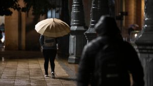 Lluvia En Santiago