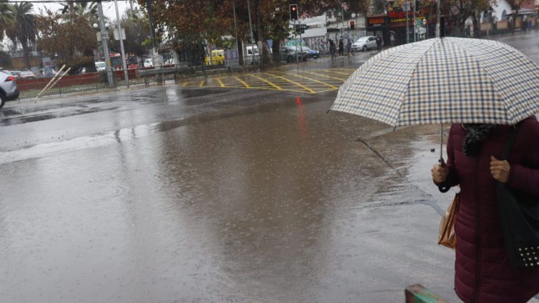 Lluvia En Santiago