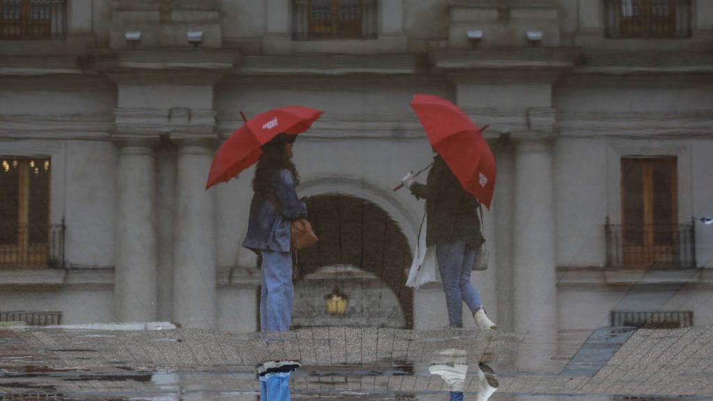 Lluvia En Santiago