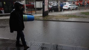 Lluvia En Santiago