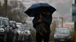 Lluvia En Santiago