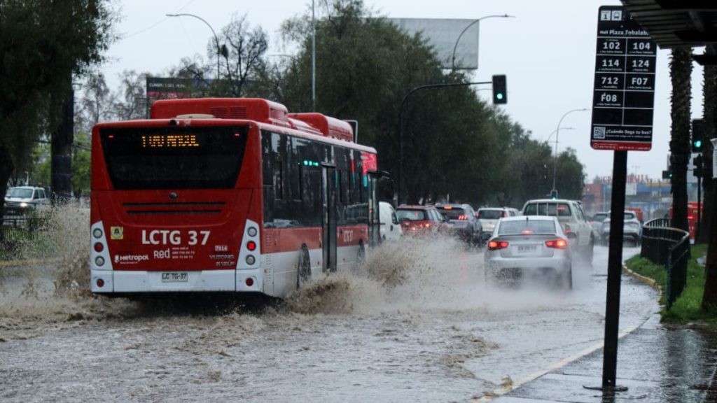 Lluvia En Santiago