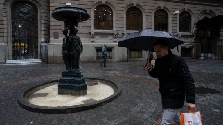 Lluvia En Santiago