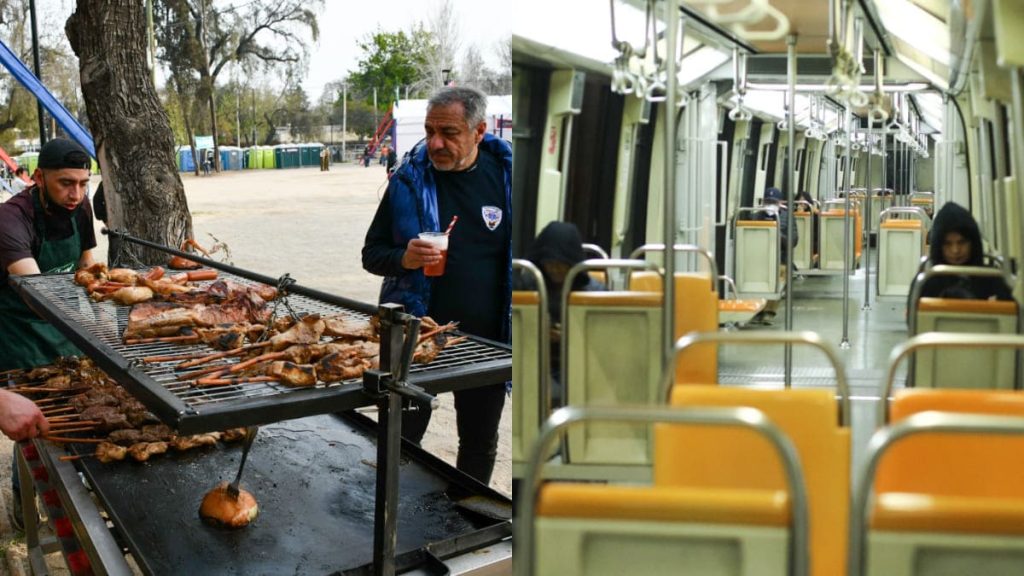 Metro De Santiago En Las Fiestas Patrias