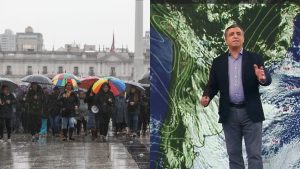 Lluvia En Santiago