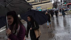 Lluvia En Santiago