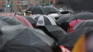 Lluvia En Santiago