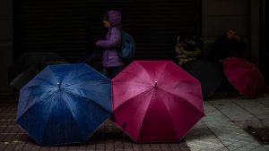 Lluvia En Santiago