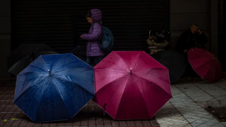 Lluvia En Santiago