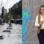 Lluvia Y Ola Polar En Santiago