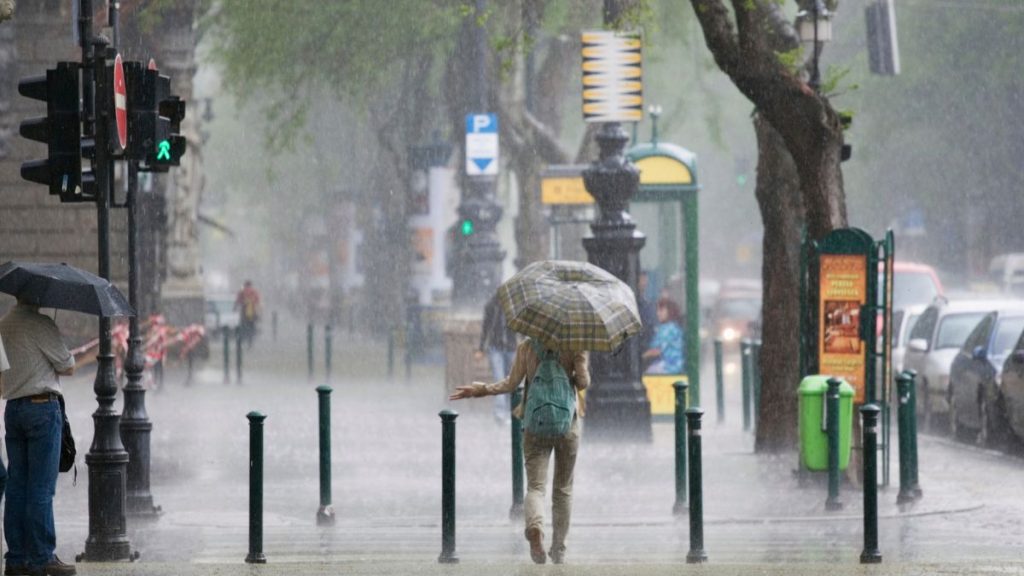 precipitaciones en la zona central