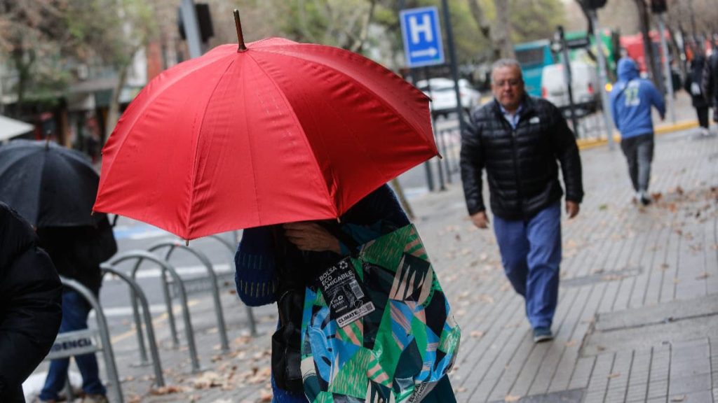 Lluvia En Santiago