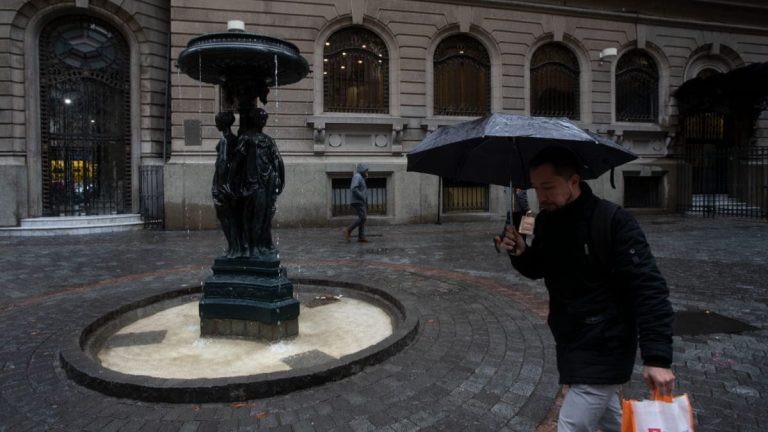 Lluvia En Santiago