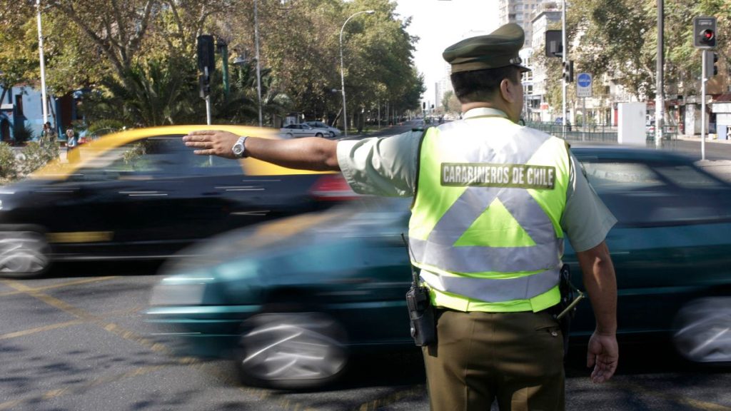 desvíos de tránsito en el centro de Santiago