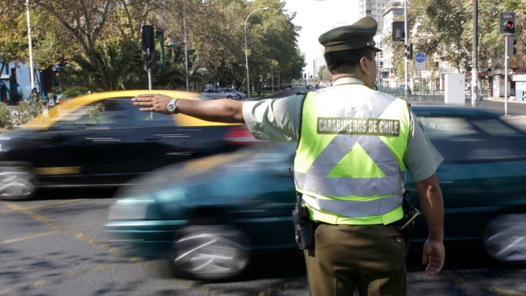 desvíos de tránsito en el centro de Santiago